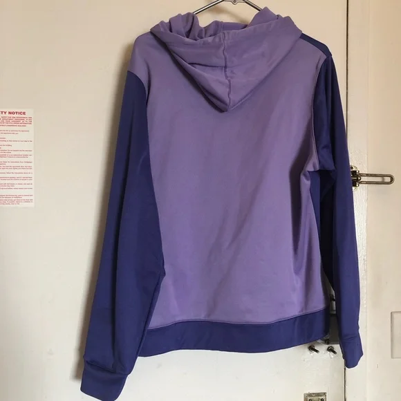 Under Armour Fleece Lined Hoodie Sweatshirt Purple/Lavender,Small UA Logo Size L - Picture 8 of 8